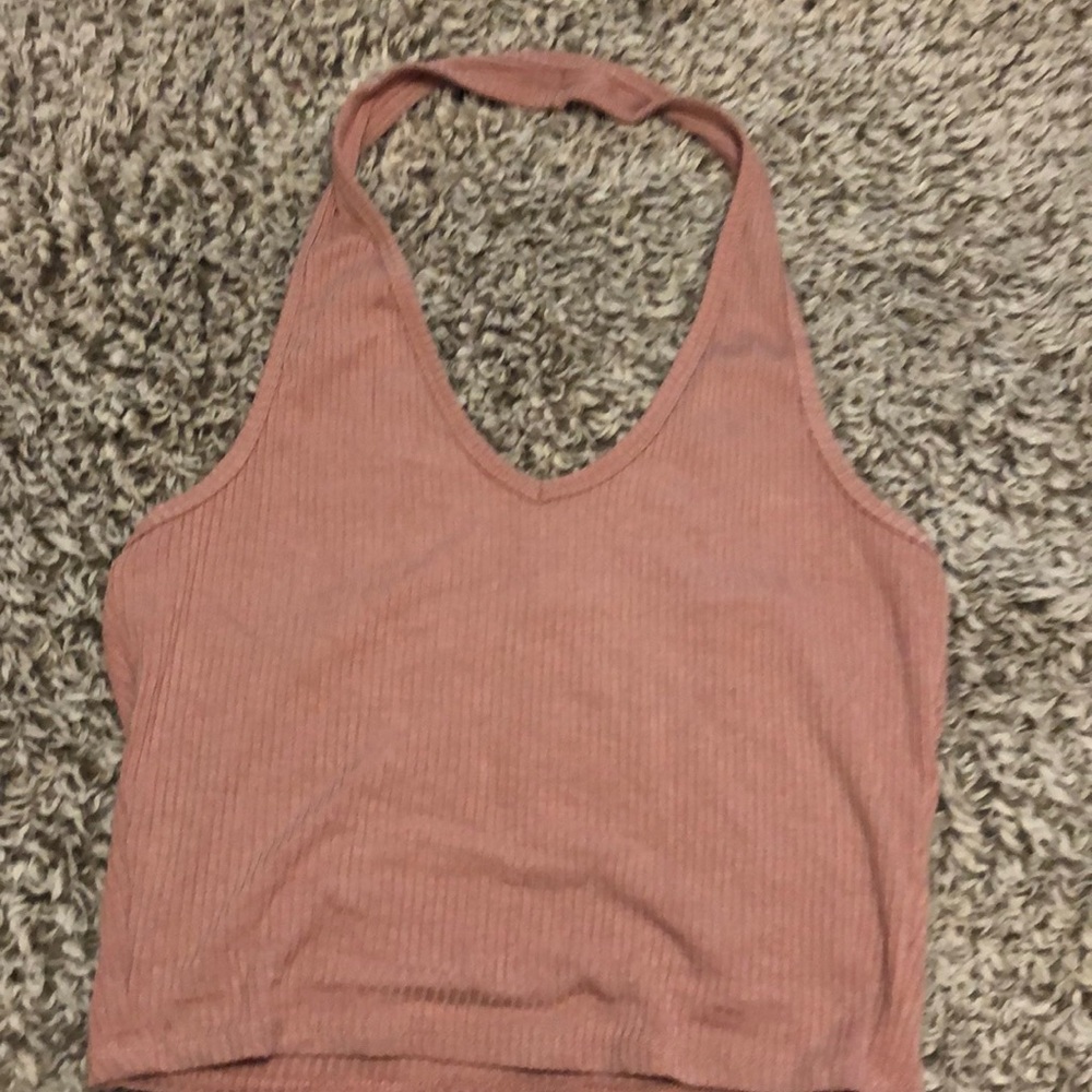 Light pink crop top